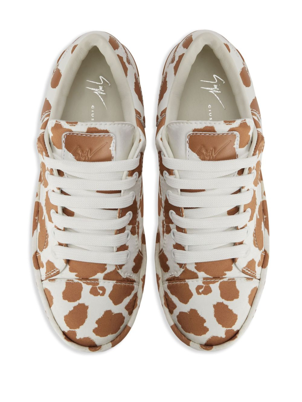 GZ-City cow-print sneakers - 4
