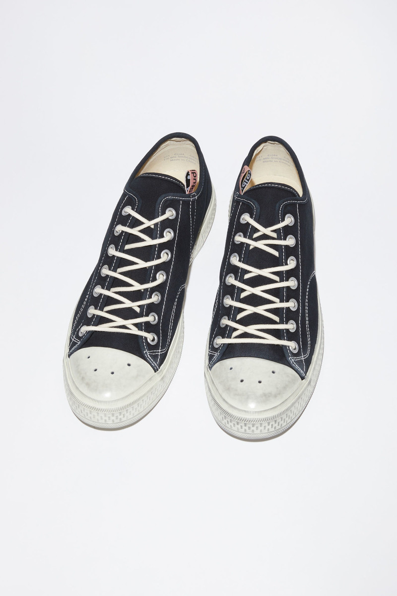 Acne Studios Low top sneakers - Black/off white outlook