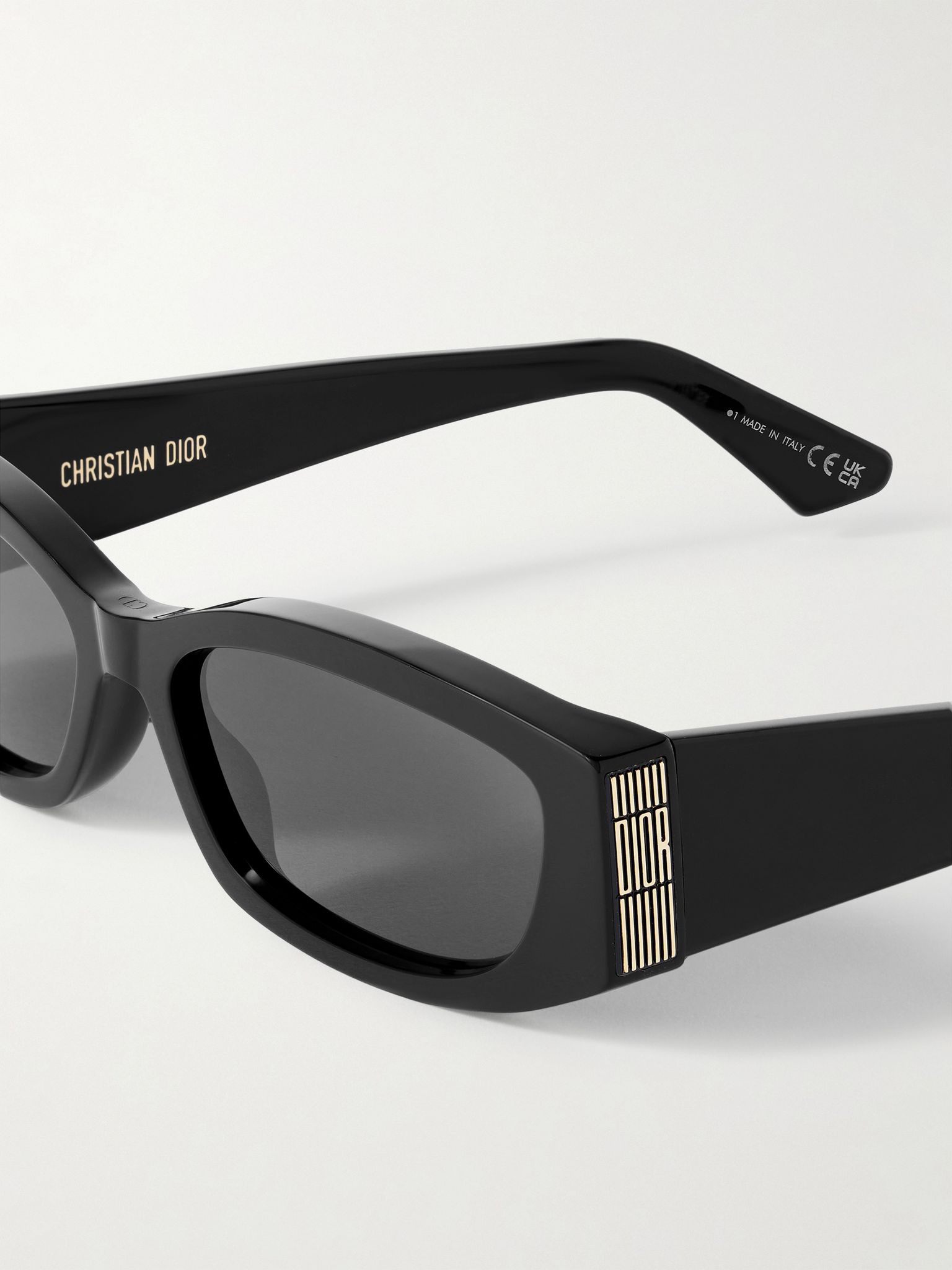 DiorGraphique S1I rectangular-frame acetate sunglasses Black - 4