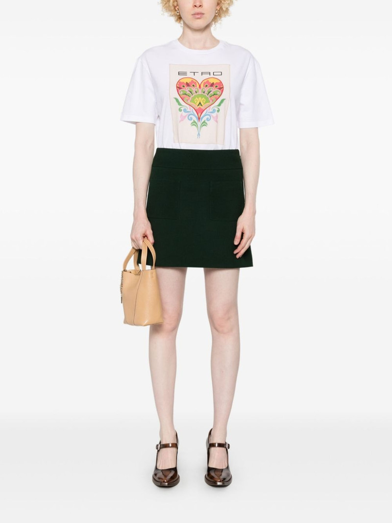 Etro logo-print T-shirt outlook