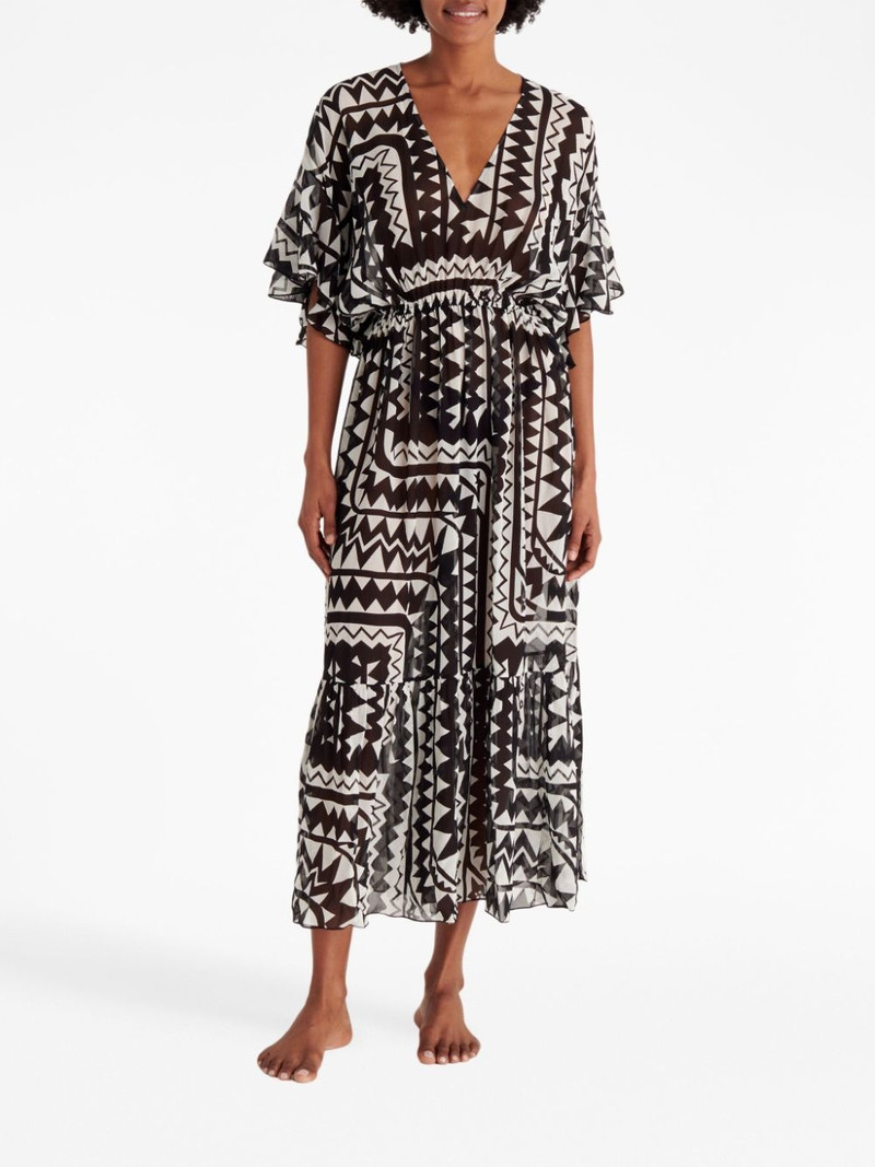 ERES Rivage silk midi dress outlook