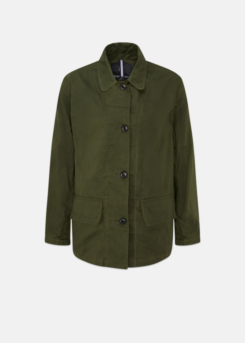 Women's Kennedy Chore Jacket Dark Green 1