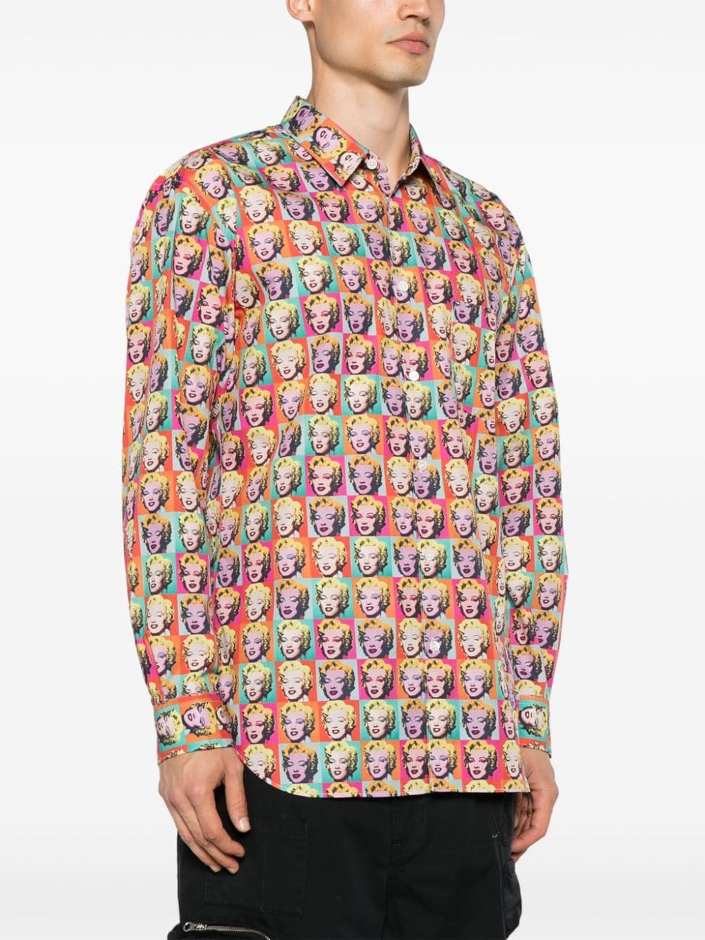 x Andy Warhol pop art-print shirt - 3