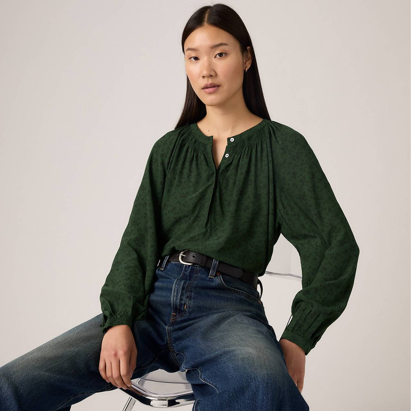 Levi's ESTELLE LONG-SLEEVE BLOUSE outlook