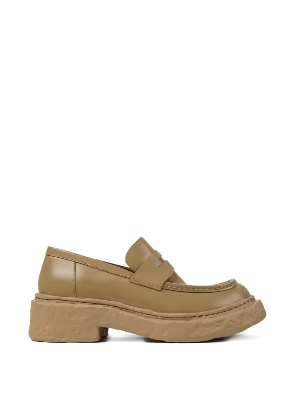 penny-strap leather loafers - 1