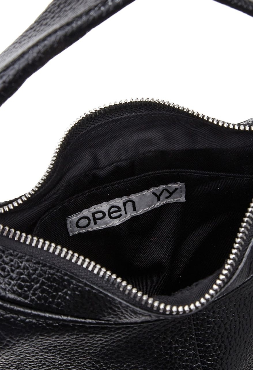 [OPEN YY] / ☆ 24FW FRINGE MOTO HOBO MINI / GUNL OPEN YY Fringe Moto Hobo Mini (Gunmetal) – CNCPTS
