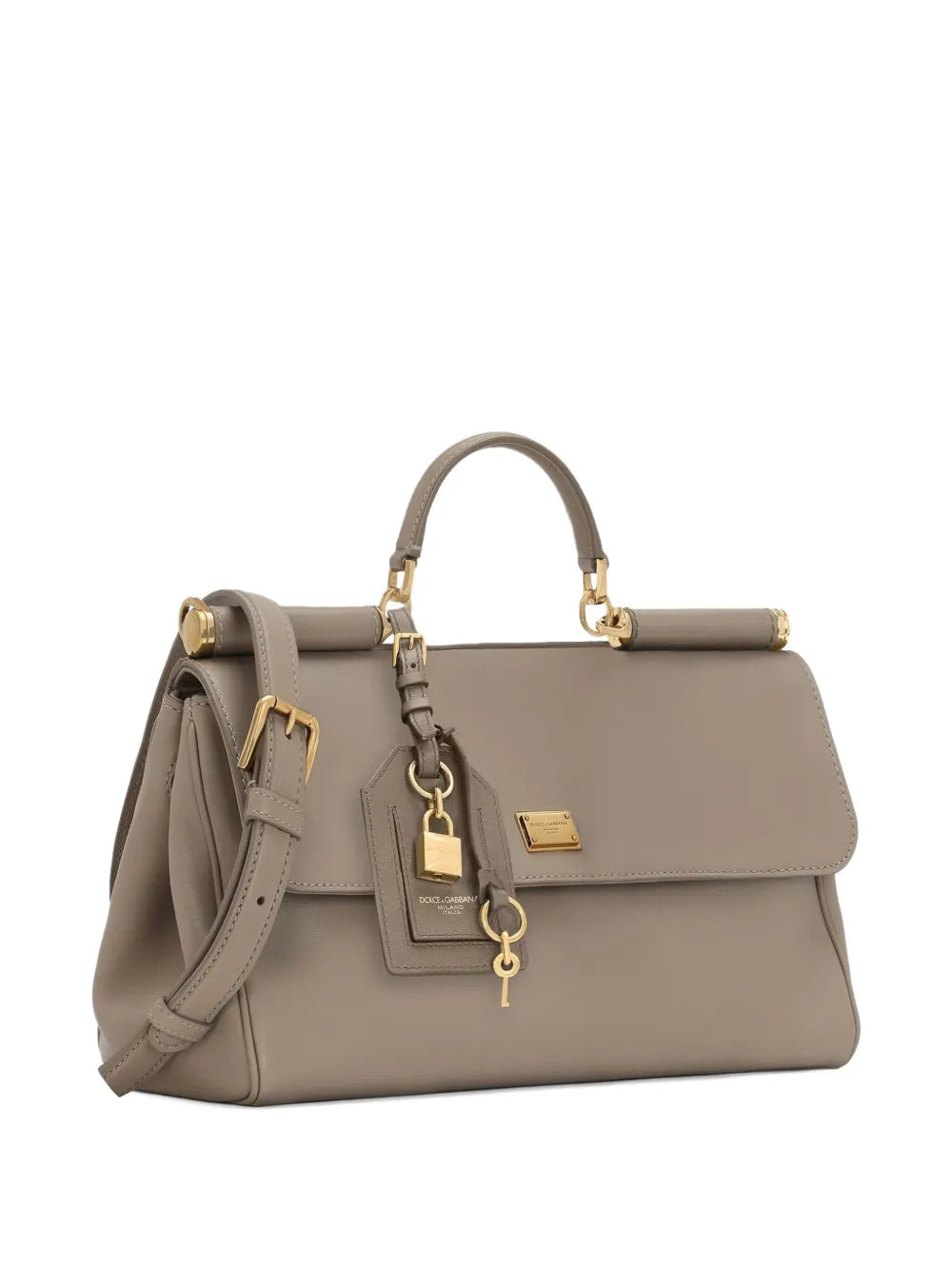 Dolce & Gabbana Women Sicily Leather Tote Bag - 3