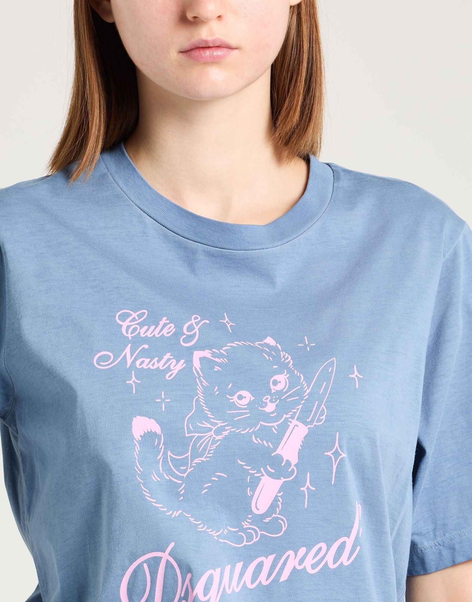 Pastel blue Women's T-shirt - 4