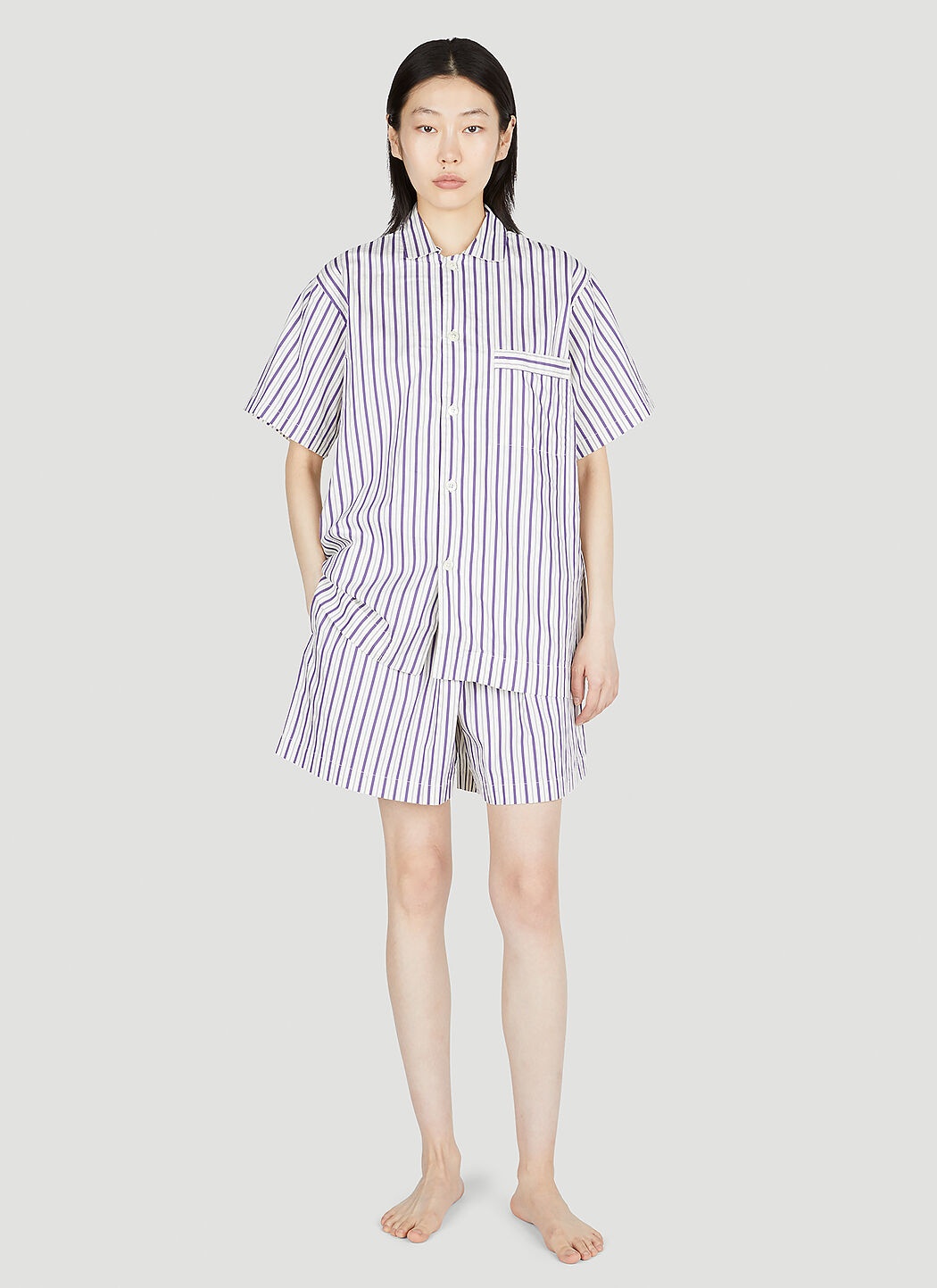 Lido Stripe Sleep Shorts - 2