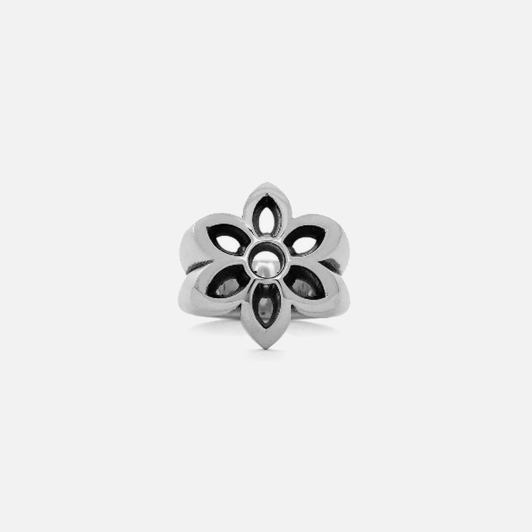 RS-28-SM GOOD ART HLYWD Model 28 Ring Small  - Sterling Silver - 3
