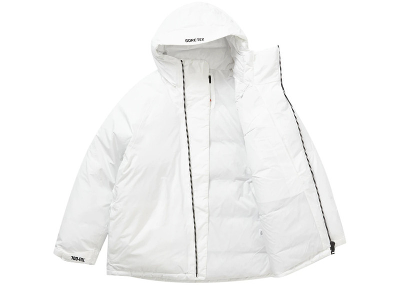Supreme Supreme GORE-TEX 700-Fill Down Parka (FW23) White outlook