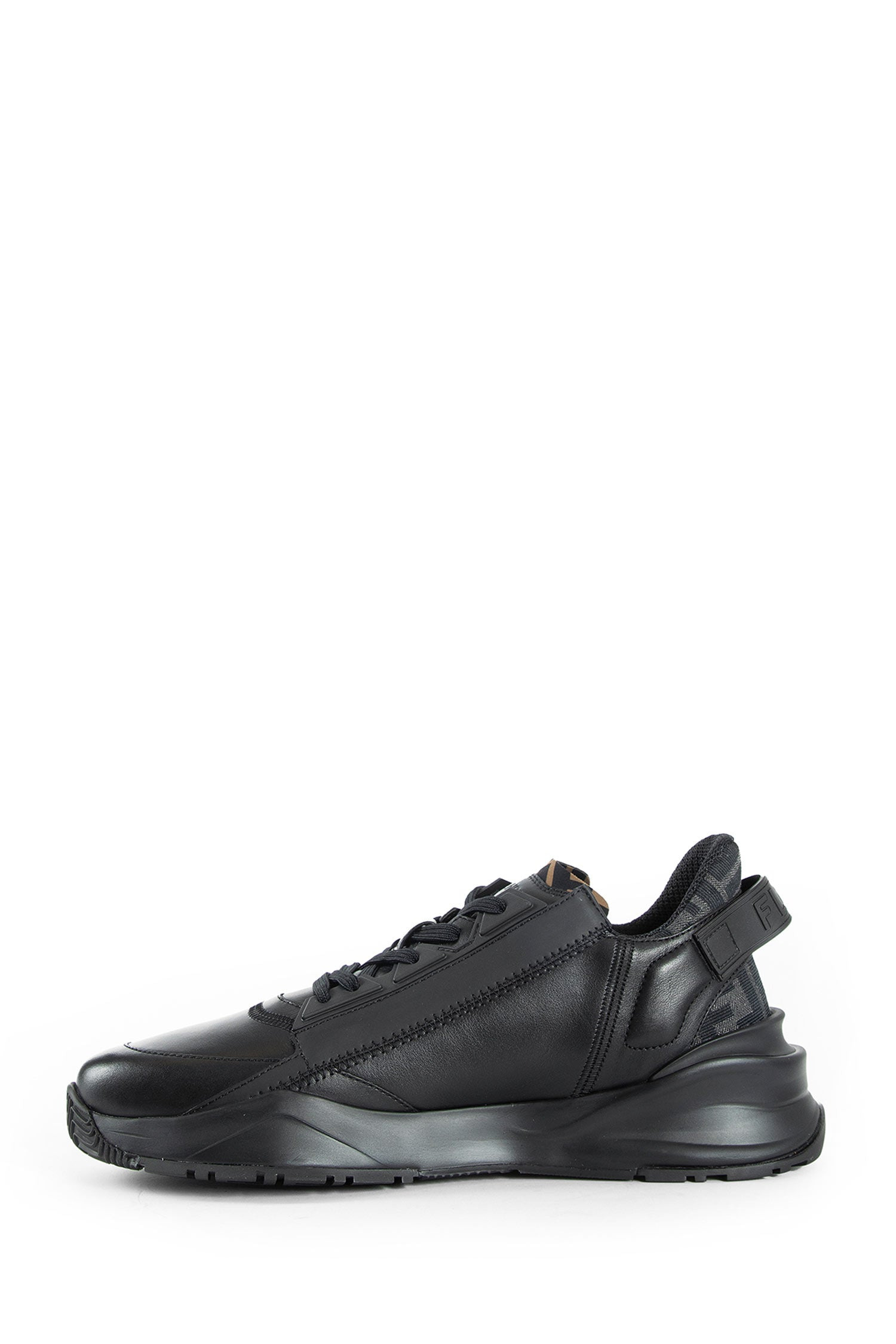 FENDI MAN BLACK SNEAKERS - 4