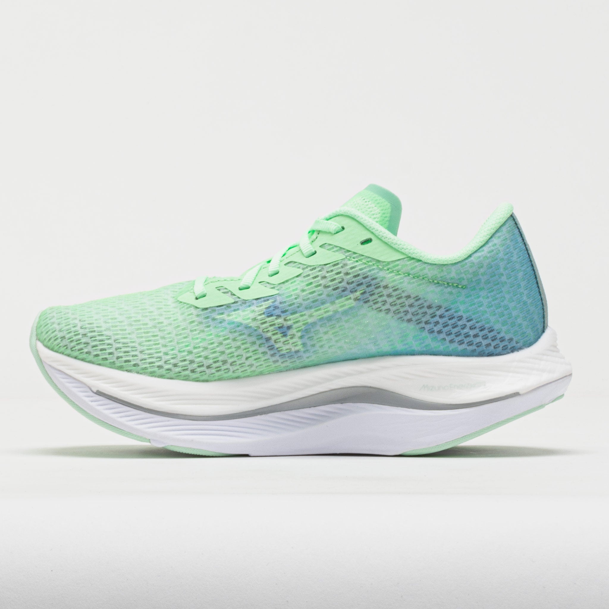 Mizuno Wave Rebellion Flash 2 Women's Neo Mint/White - 2