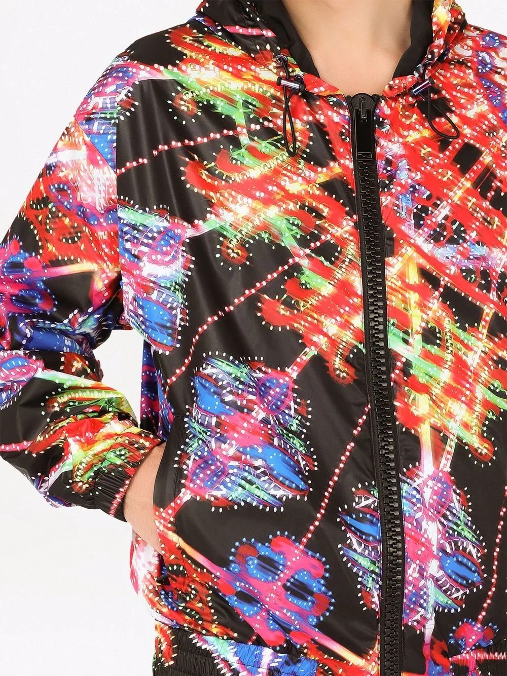 luminaire-print lightweight jacket - 5