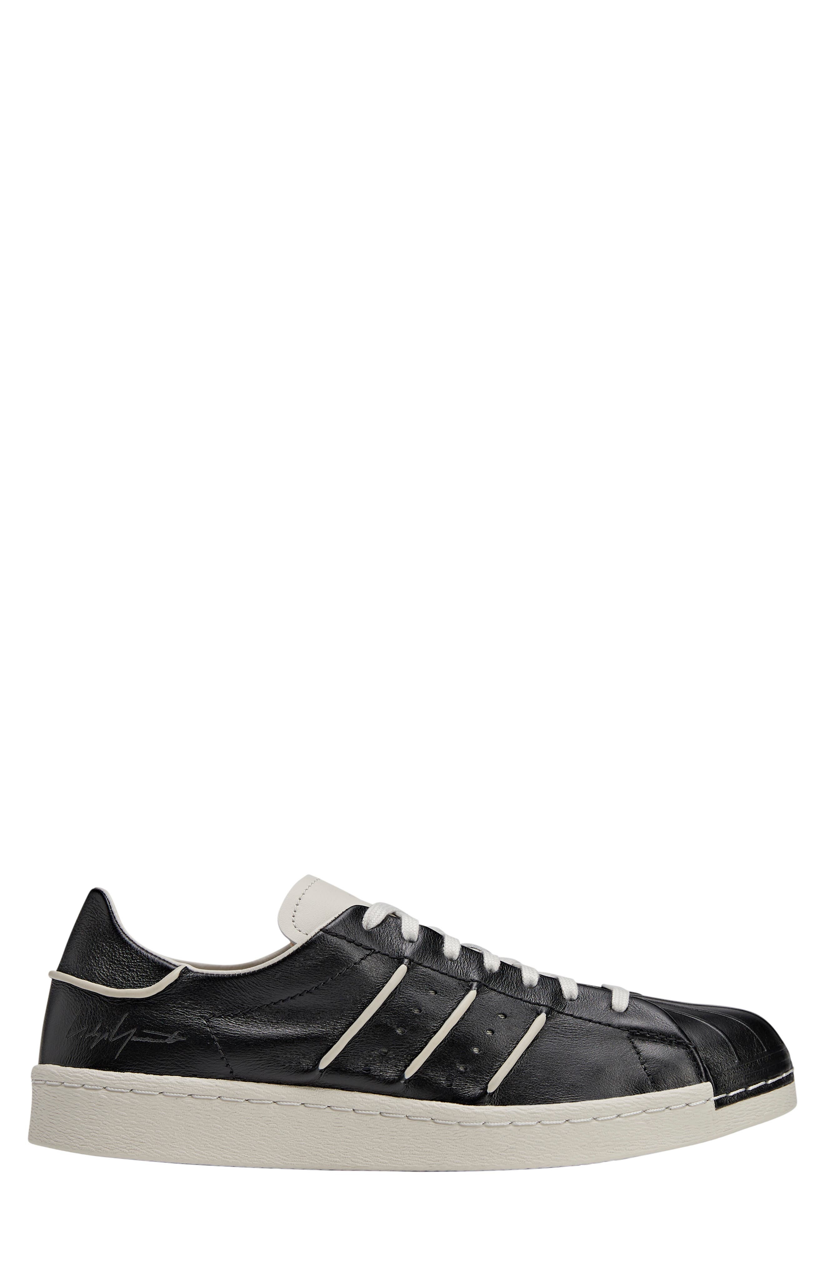 Y-3 Superstar Sneaker in Black/Black/Talc at Nordstrom - 3