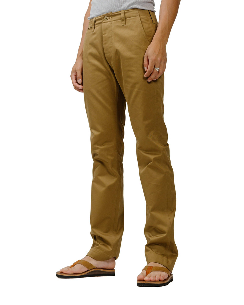 The Real McCoys MP19010 Blue Seal Chino Trousers O. Khaki outlook