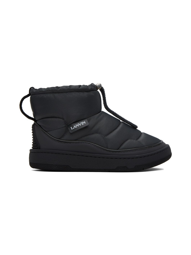 Gray Curb Snow Boots - 1