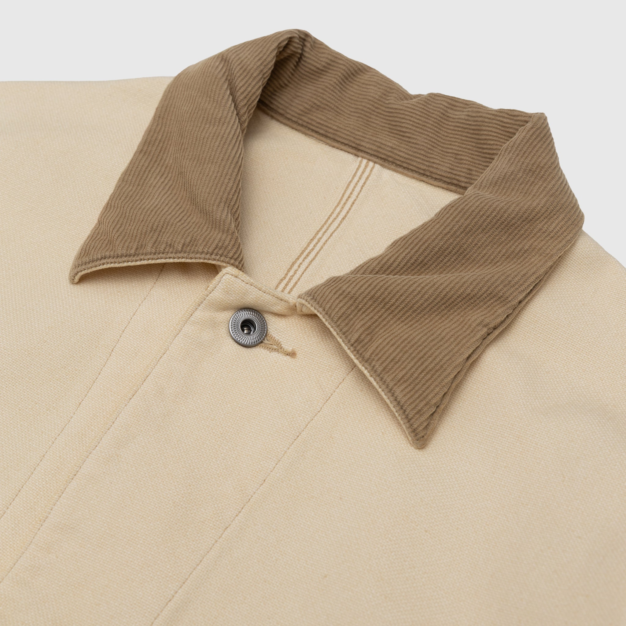VINTAGE SILK HEMP COVERALL JACKET - 2