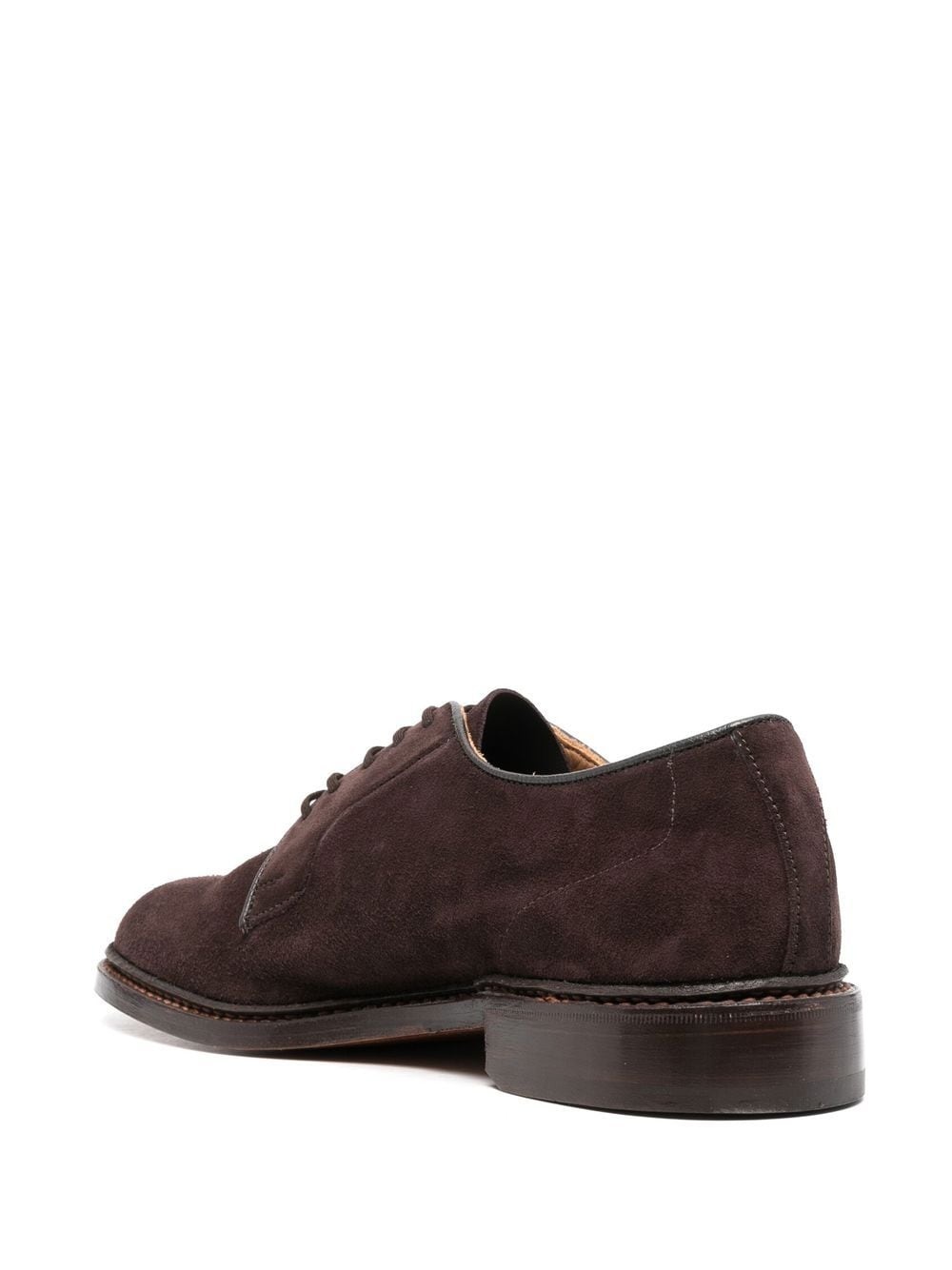 almond-toe lace-up oxford shoes - 3