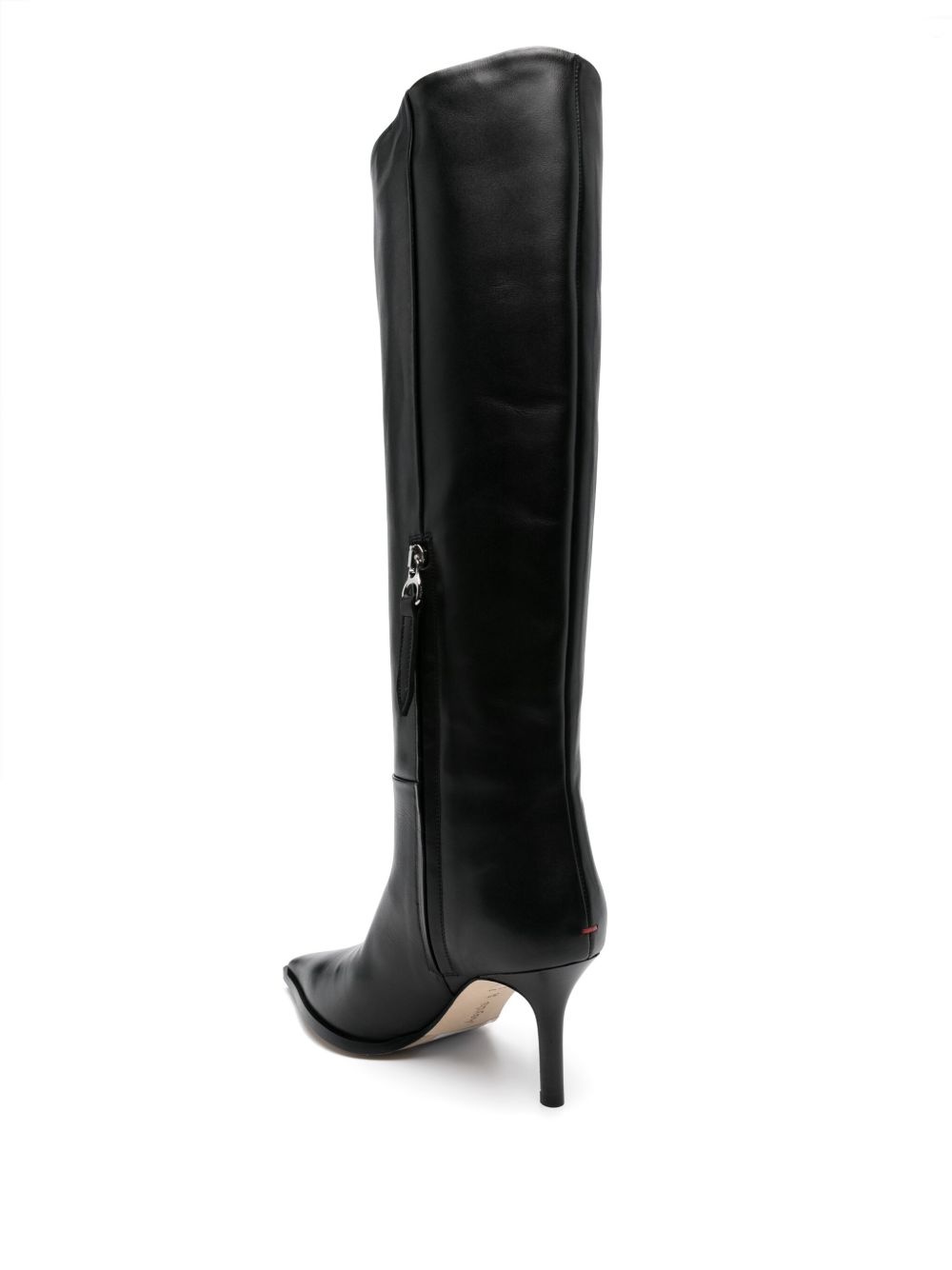 70mm leather boots - 3