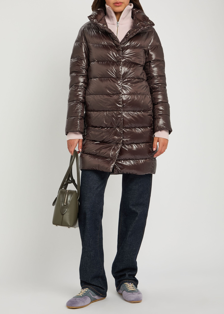 Herno Quilted Shell Coat - 4