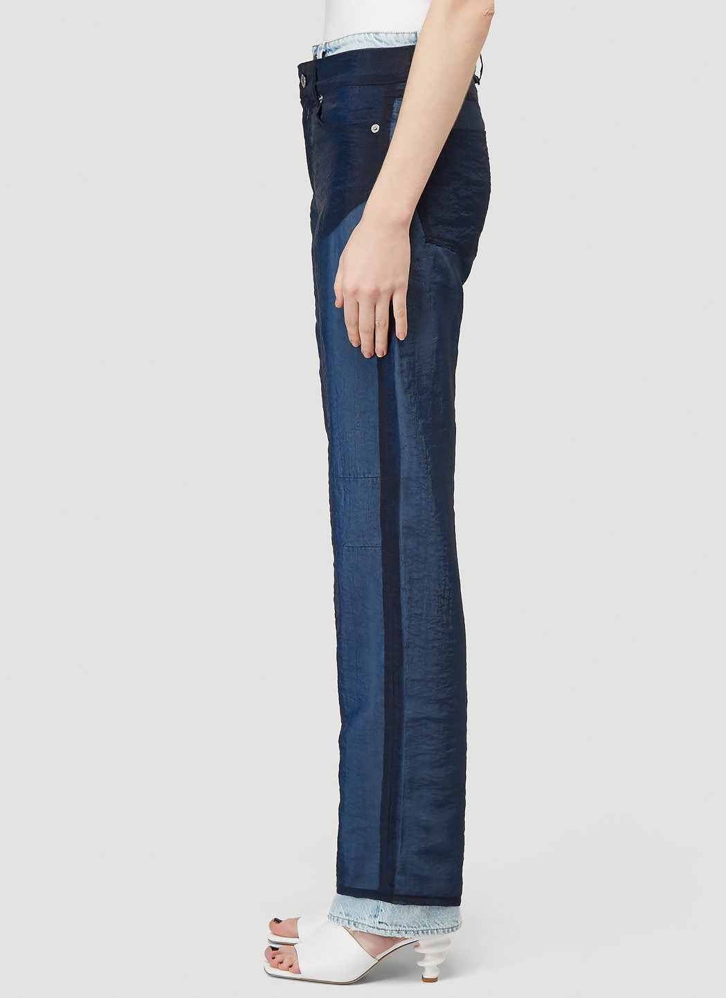 Our Legacy Women Luminance Cut Organza Pants - 3