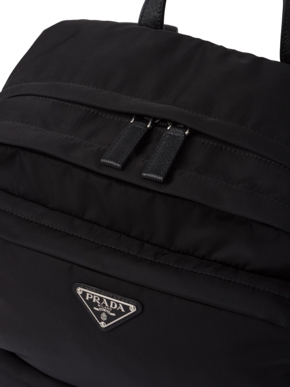 Re-Nylon Saffiano leather backpack - 7