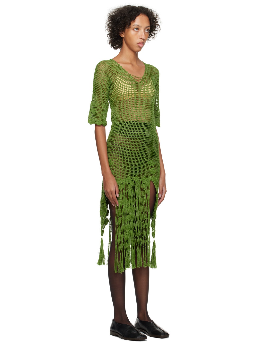 Green Flint Midi Dress - 2