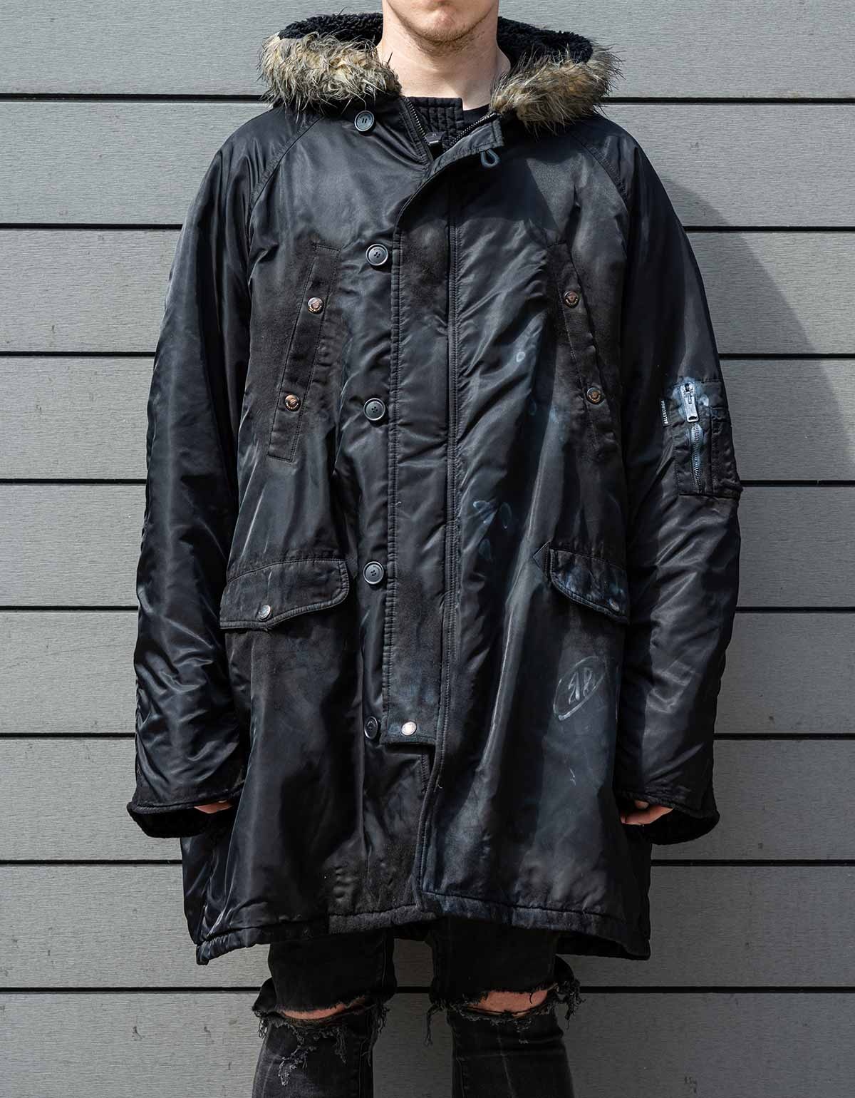 ジャケット・アウター BALENCIAGA/military coat/rare 2007 Balenciaga Purple Military Blazer