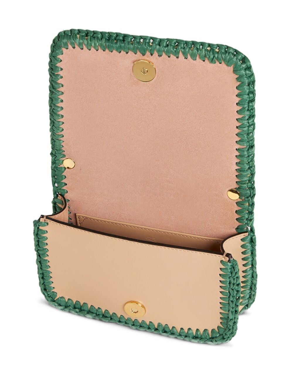 raffia mini bag - 5