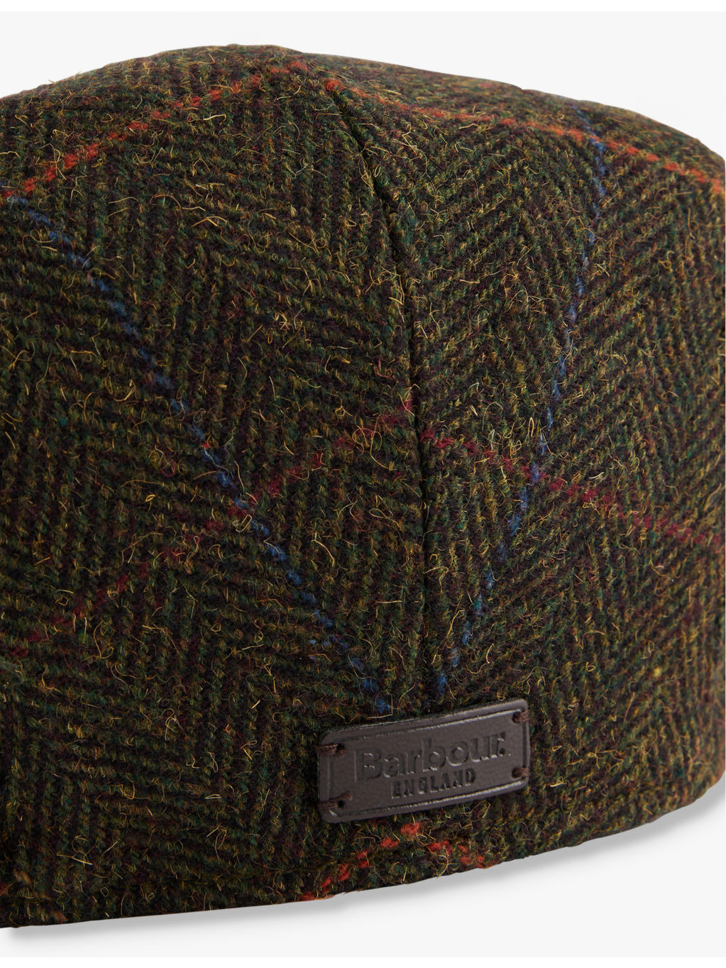 Cheviot logo-patch tweed flat cap - 2