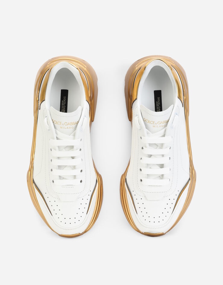 Daymaster sneakers in nappa leather with mirrored bottom - 4