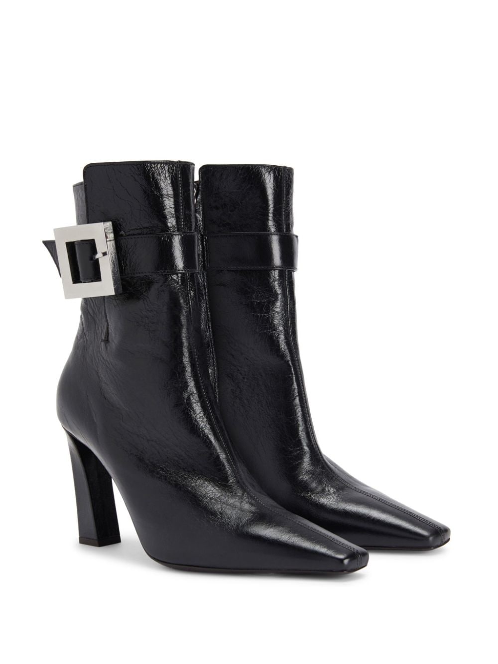 Seattle buckle leather ankle boots - 2