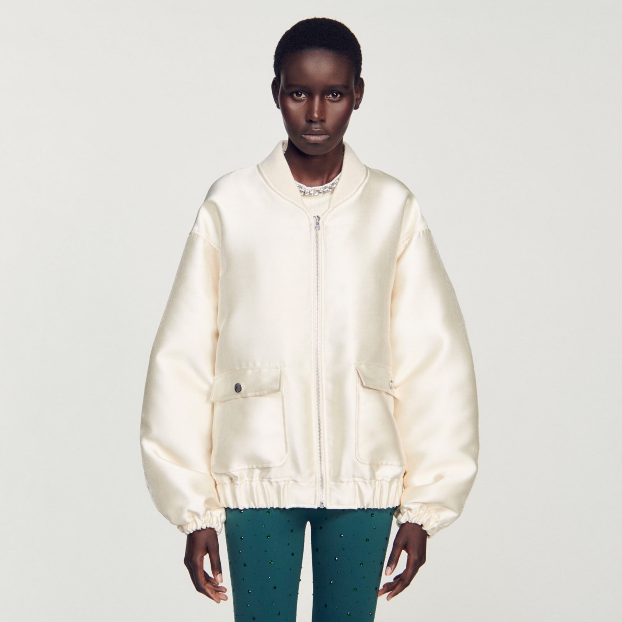 OVERSIZED BOMBER JACKET - 5
