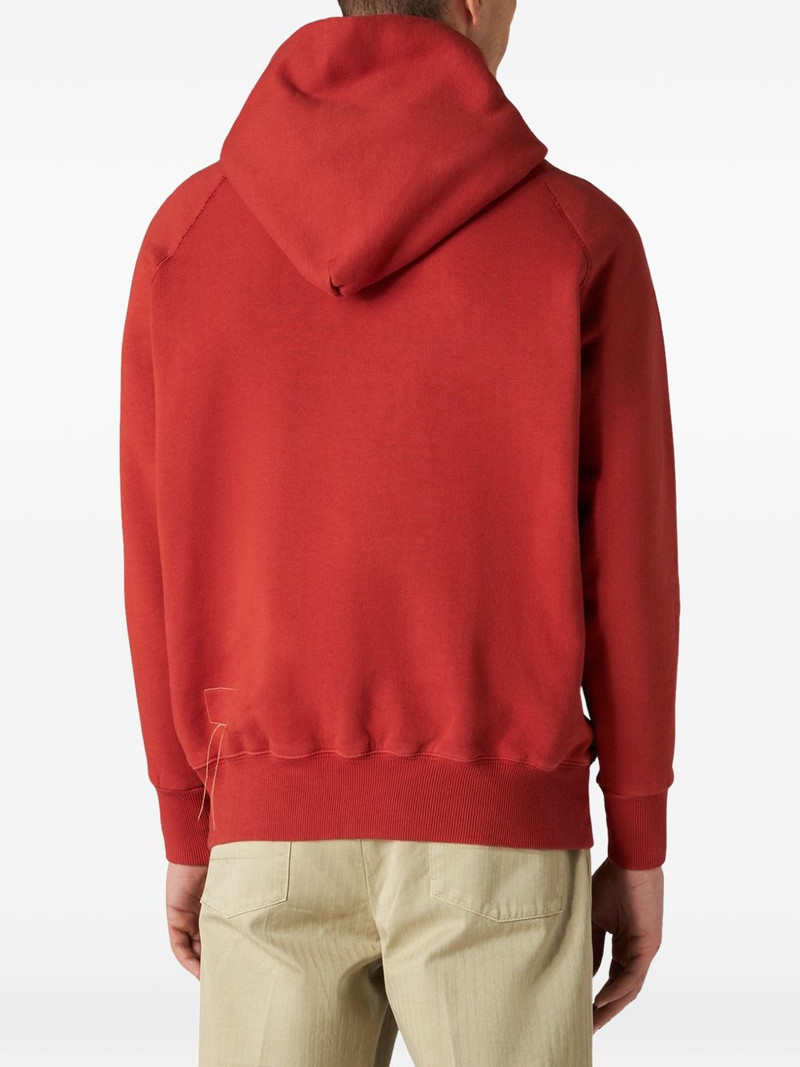 raglan sleeve pouch pocket hoodie 3