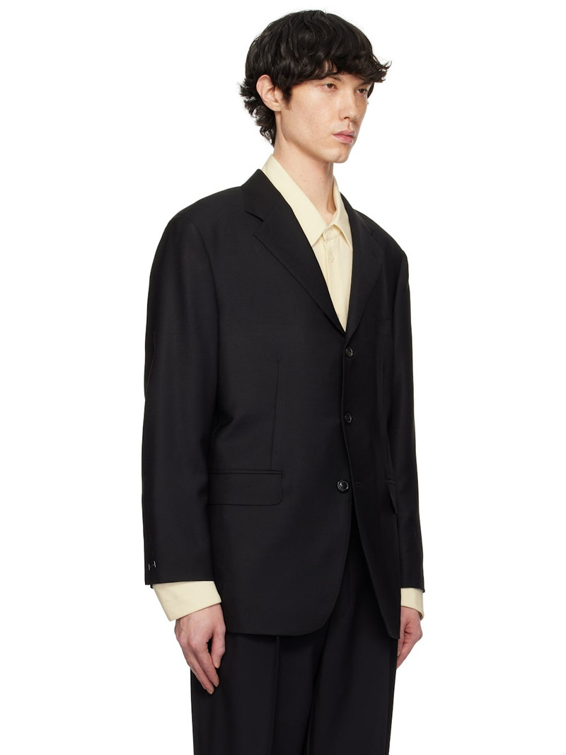 Black Mohair Blazer 2