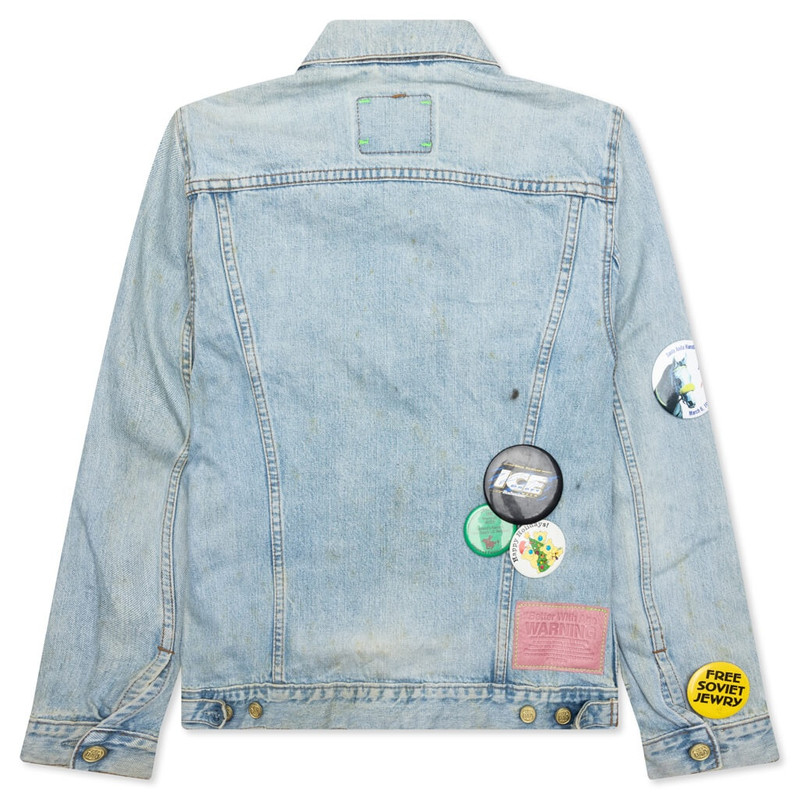 *Better With Age CAMPAIGN DENIM JACKET - INDIGO outlook