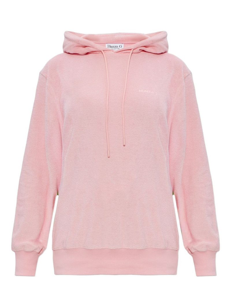 Terry towelling hoodie 1