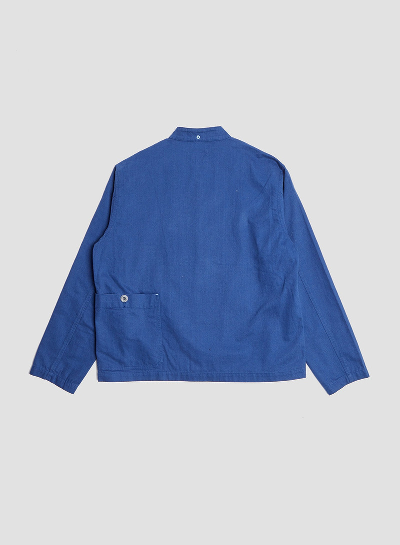 Railroad Jacket Cotton Twill in Indigo 4
