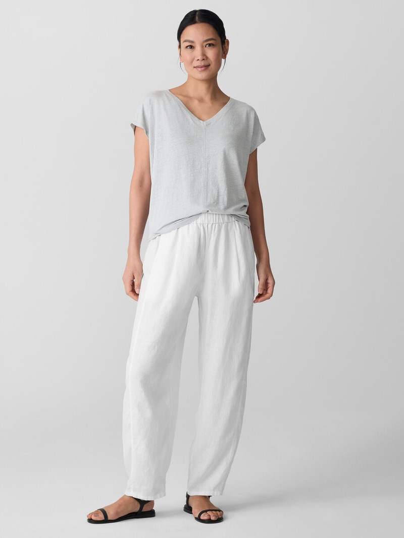 EILEEN FISHER Organic Linen Lantern Pant outlook