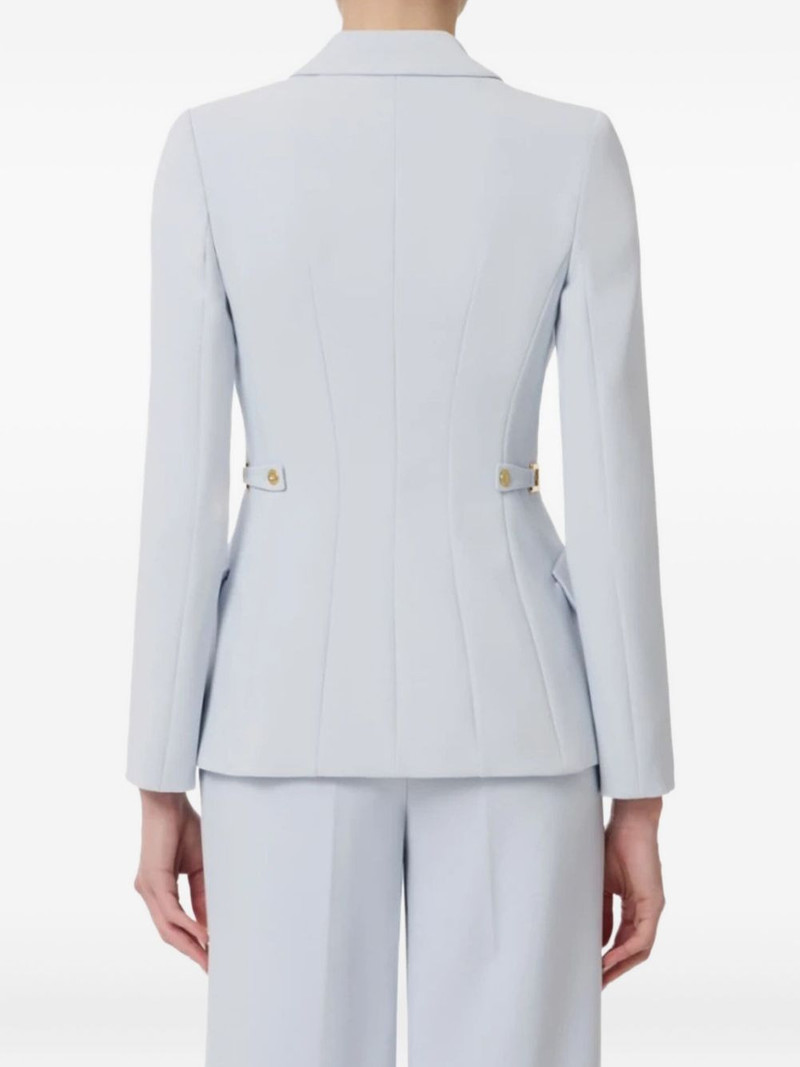 ELISABETTA FRANCHI single-breasted cinched blazer outlook
