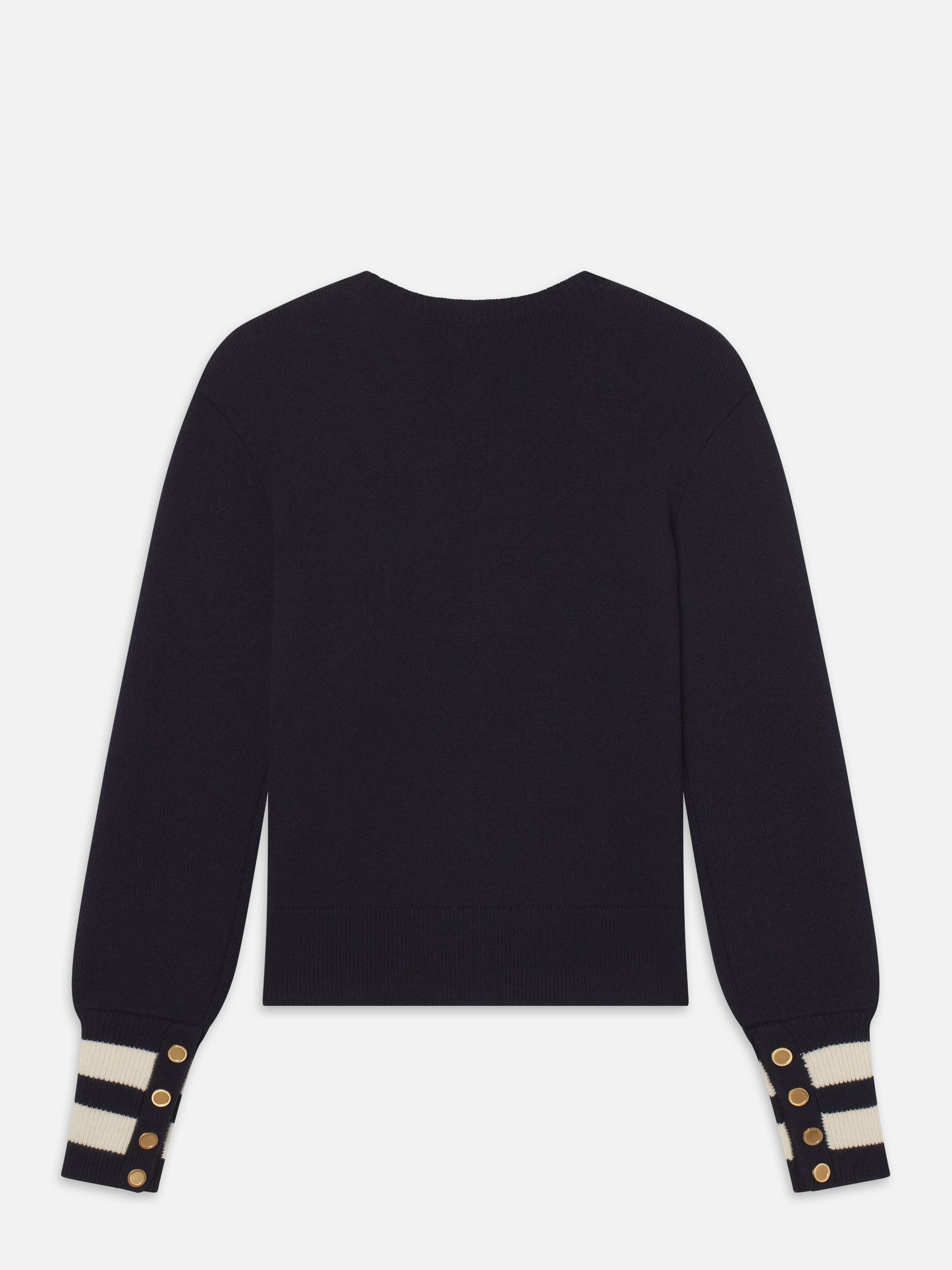 The Cashmere Club Sweater in Navy Multi - 4