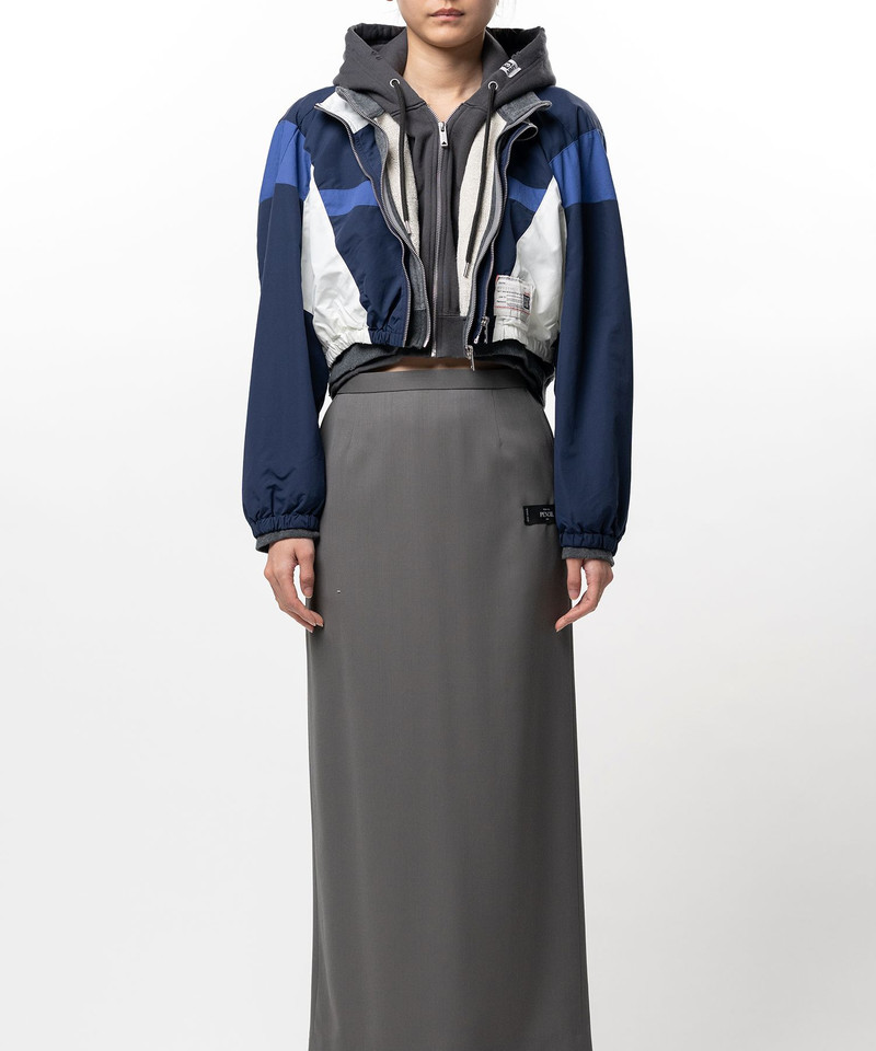 Triple Layered Nylon Zip-up Jacket 10