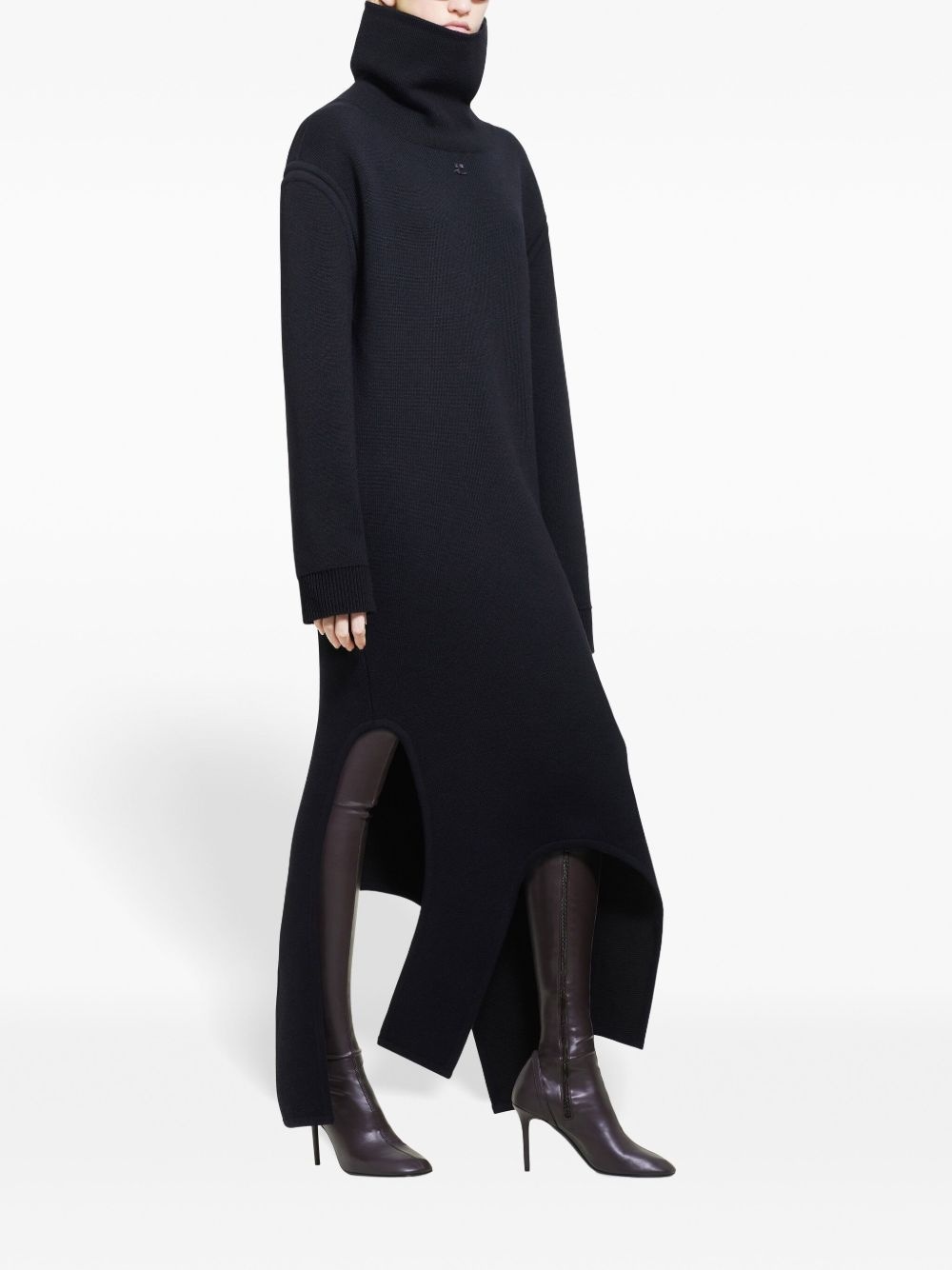 knit maxi dress - 3
