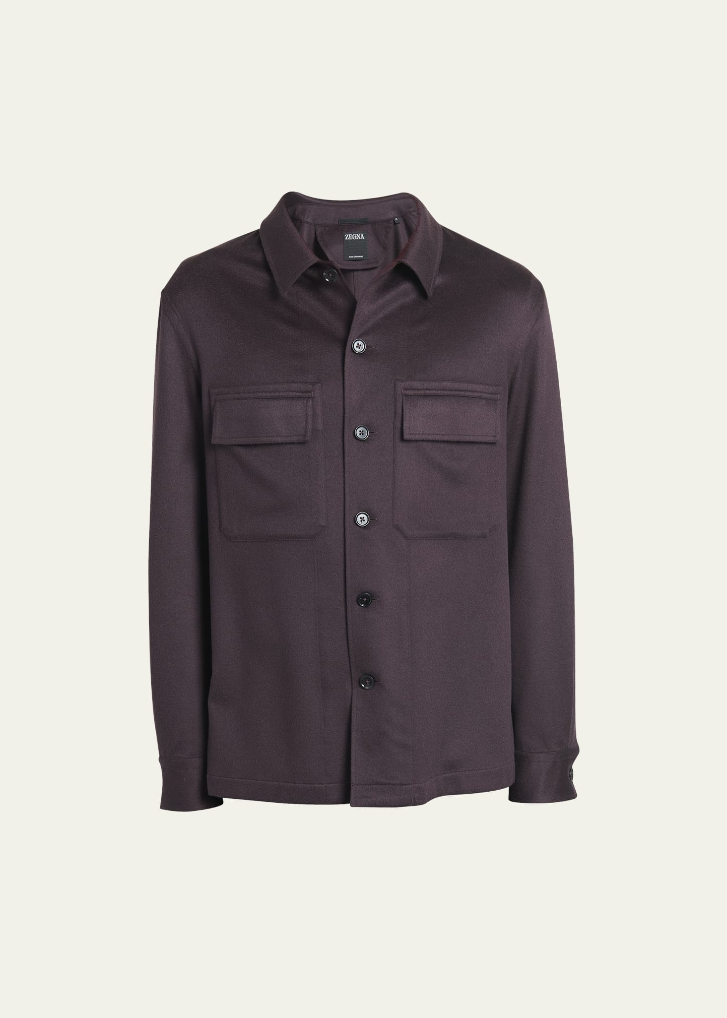 Men's Cashmere Oasi Overshirt - 1