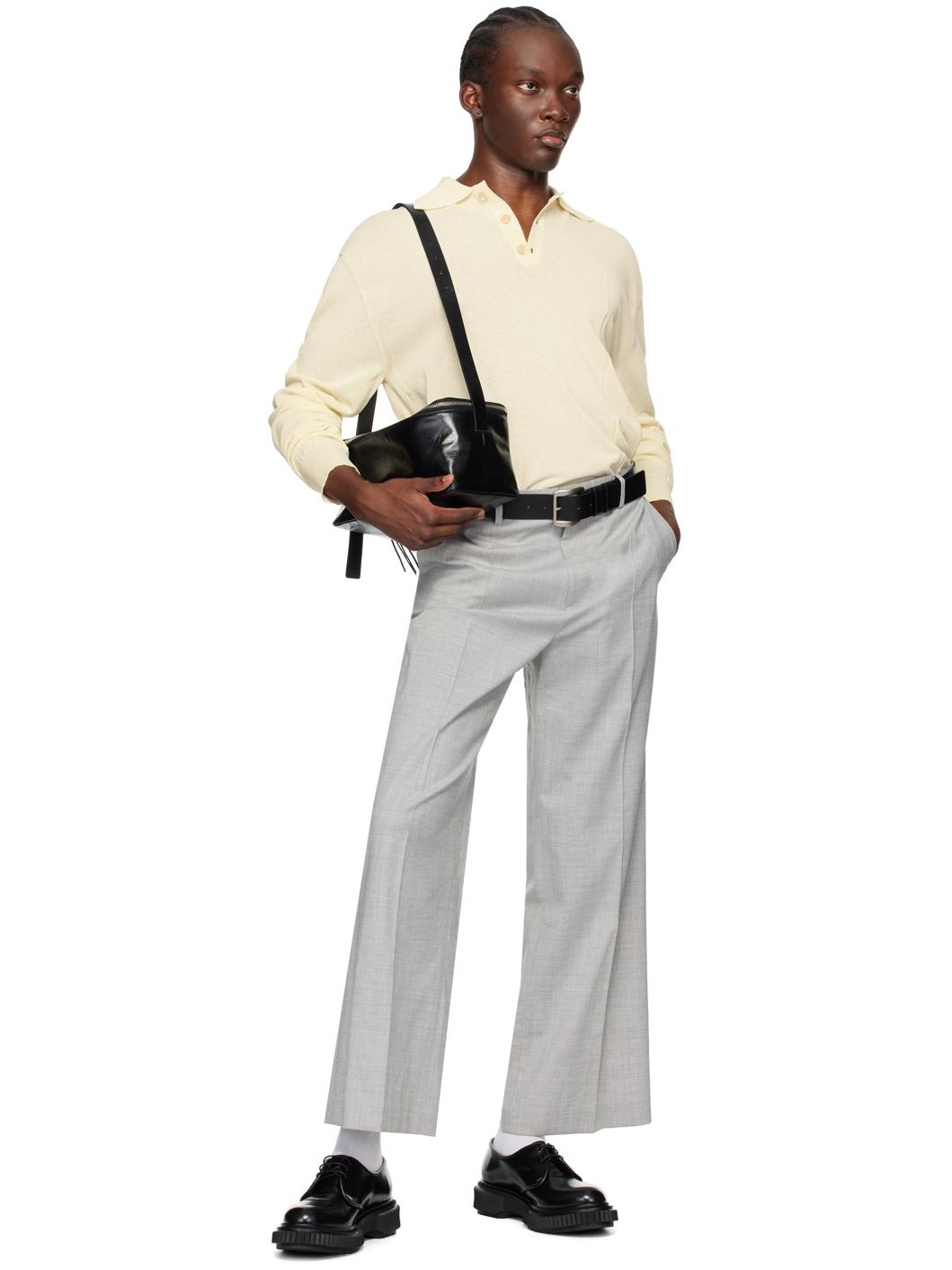 Beige Semi-Sheer Polo - 5