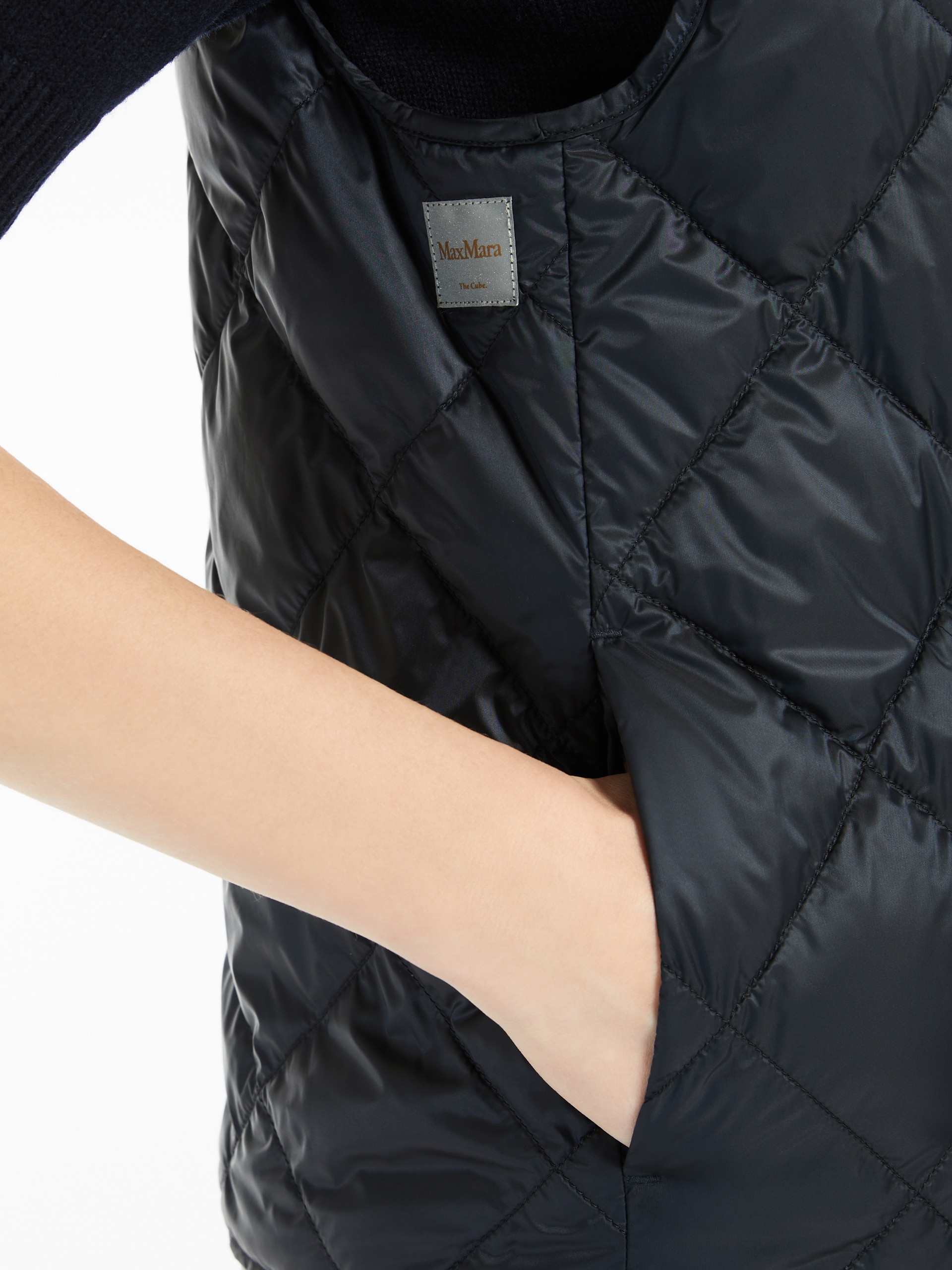 TREGIC Water-repellent canvas padded gilet - 6