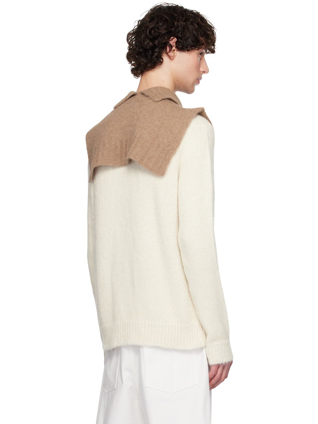 Brown Vented Vest - 3