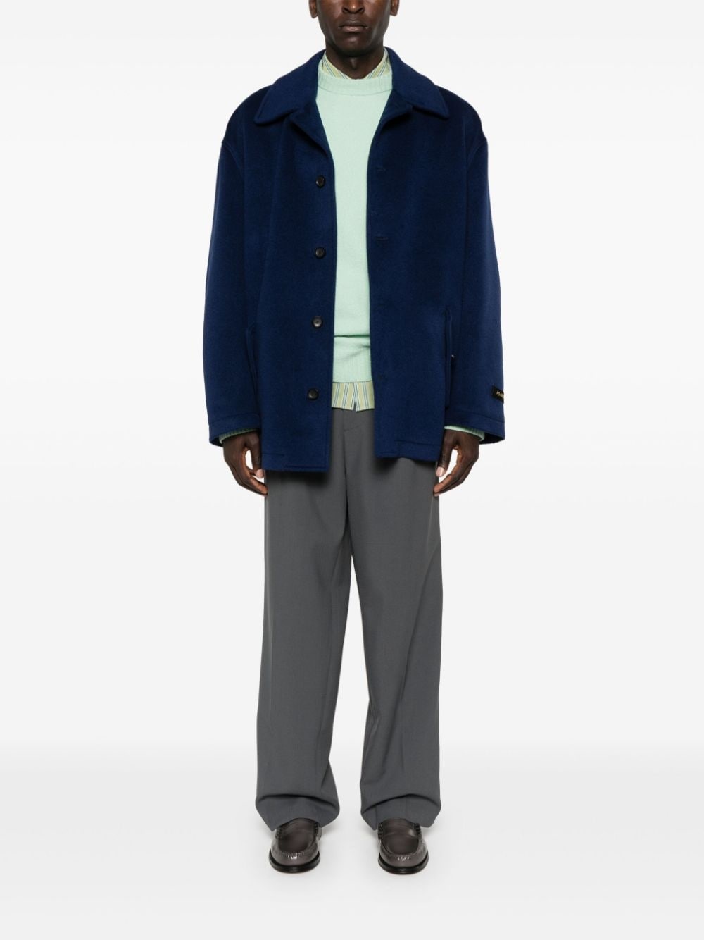 single-breasted coat - 2