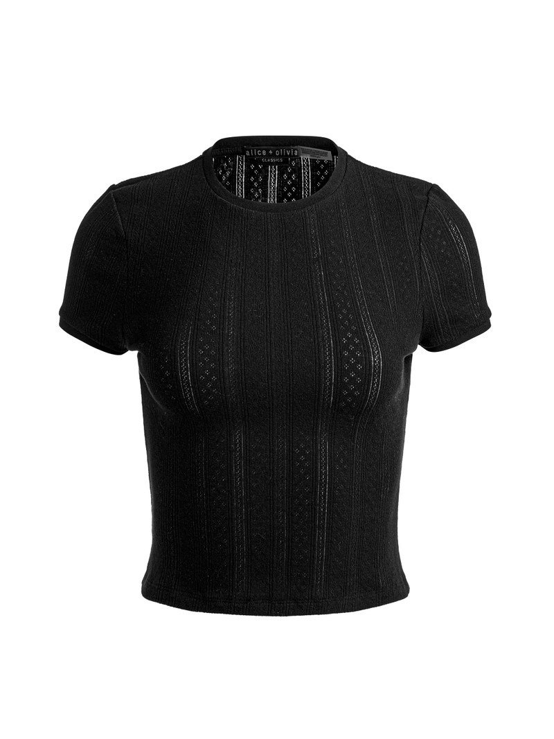 TESS TEE - BLACK 1